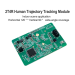 HLK-LD2460 2T4R 24G Millimeter Wave High-precision Multiple Targets Human Perception Trajectory Tracking Radar Sensor Module
